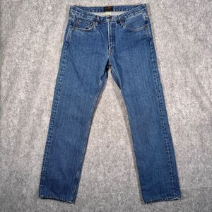 CC Filson Railsplitter Jeans Mens 32x33 Measures 32x31 Blue Denim Straight Leg